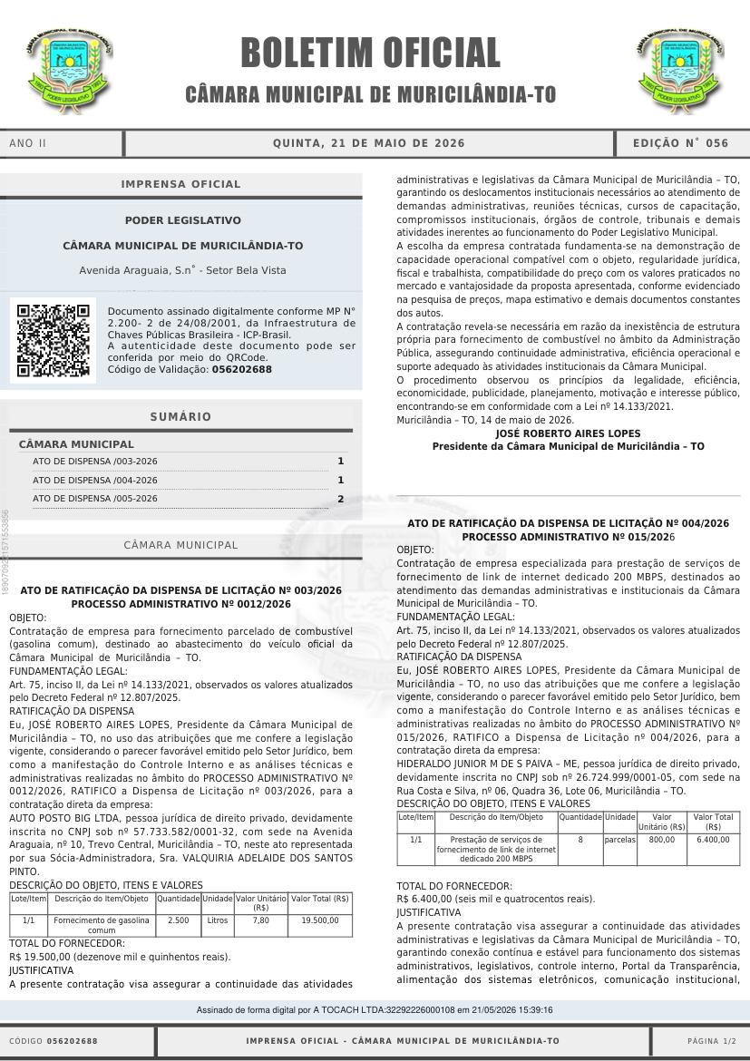 Capa da edição