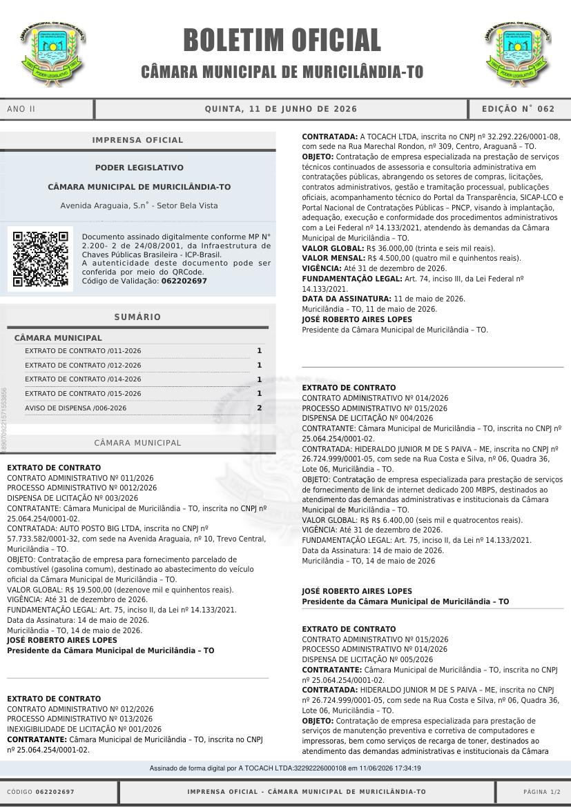 Capa da edição