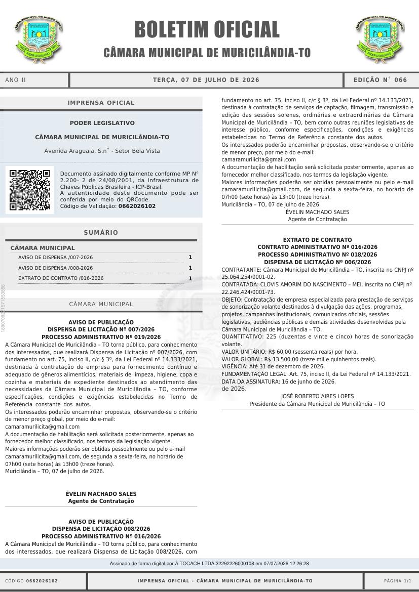 Capa da edição
