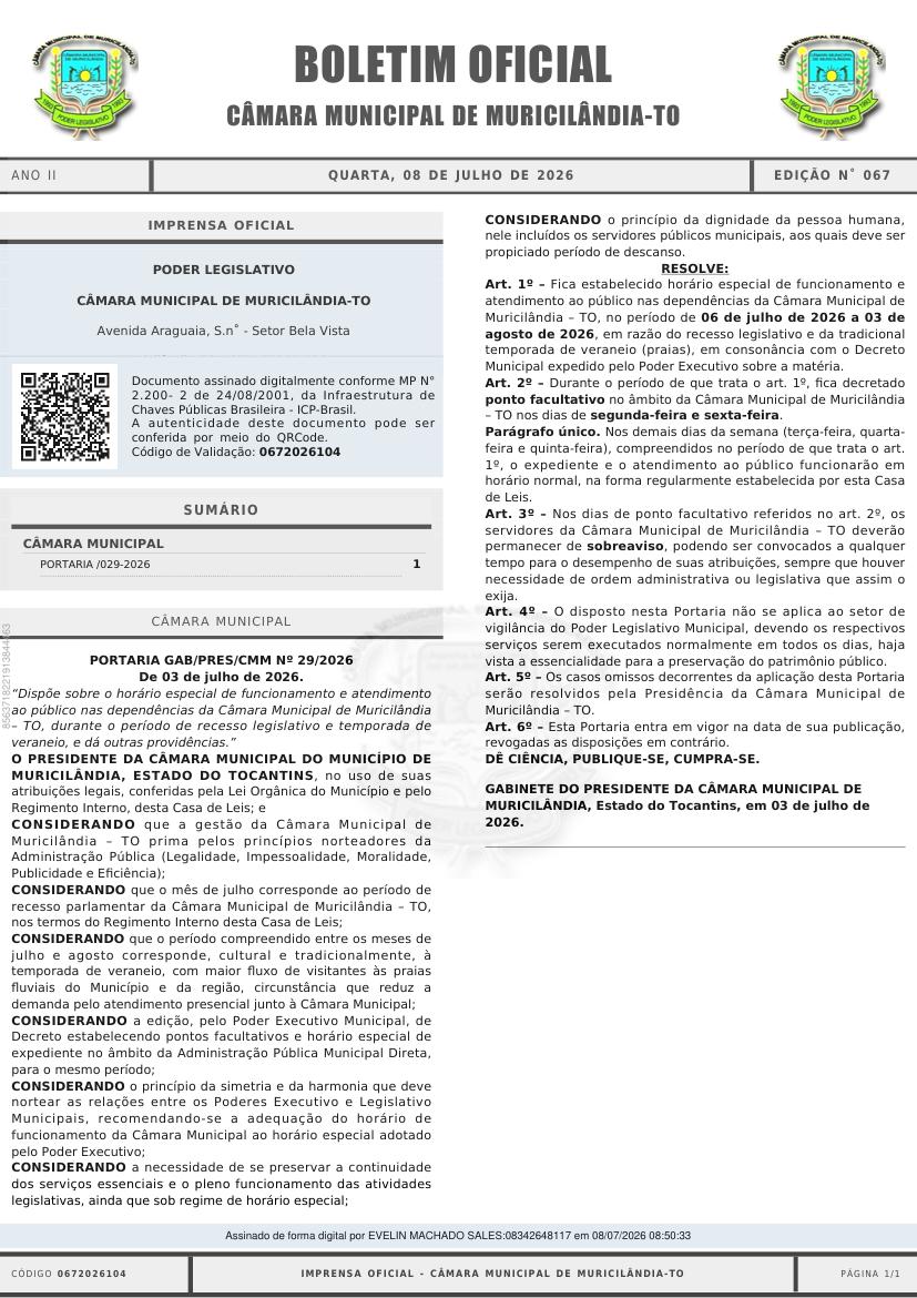 Capa da edição